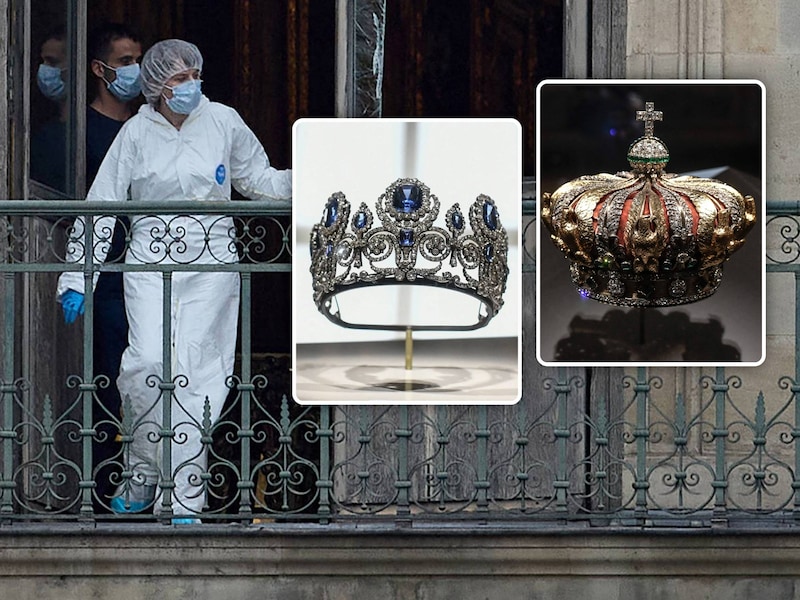 De diefstal van enkele kroonjuwelen beroert heel Frankrijk