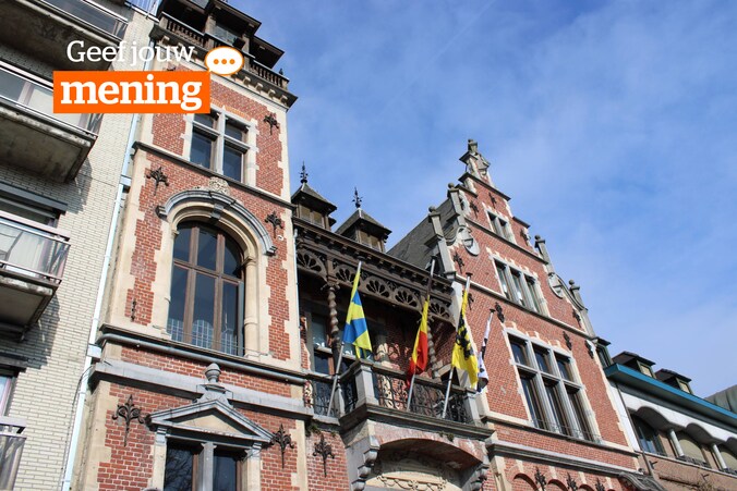 Het stadhuis van Izegem