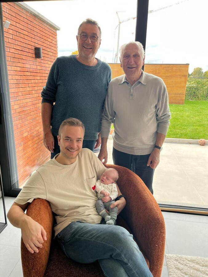 De familie Vanhoof is officieel een viergeslacht