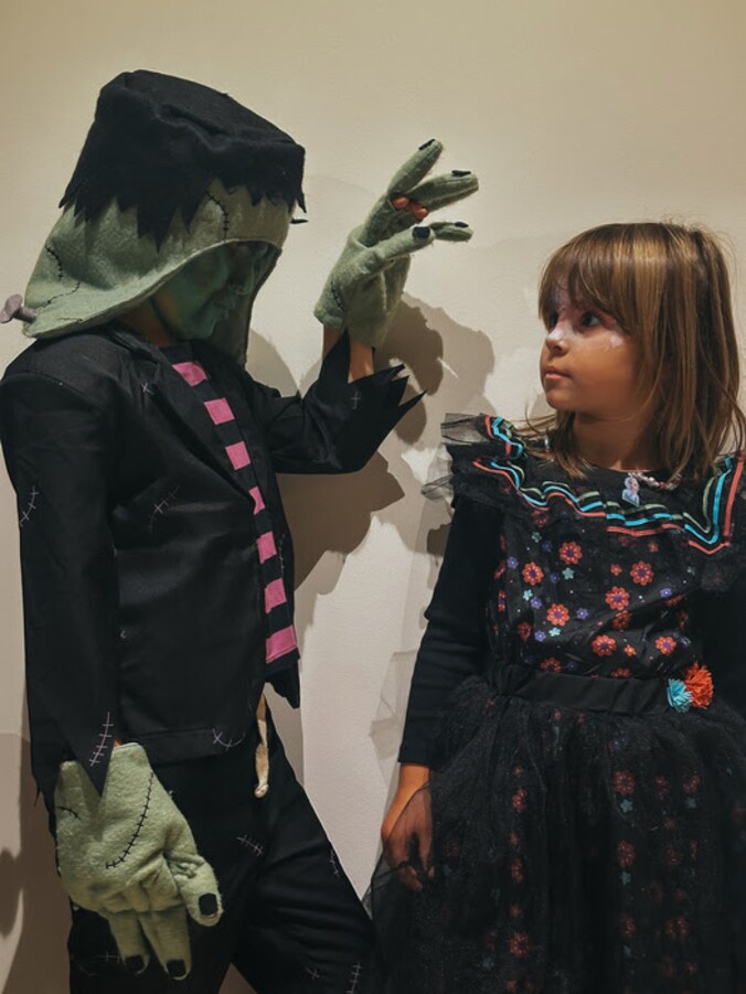Frankenstein Oscar & prinses Olivia

