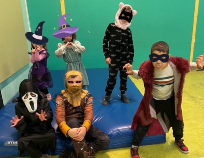 Halloween bij kinderopvang De Speeldoos in Onkerzele.