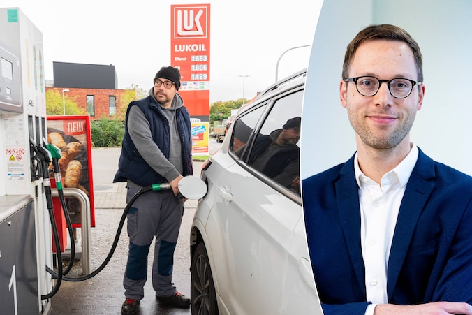Lukoil telt vandaag 180 tankstations in België, maar hoelang nog? Energiespecialist Thijs Van de Graaf (rechts) legt de situatie uit.