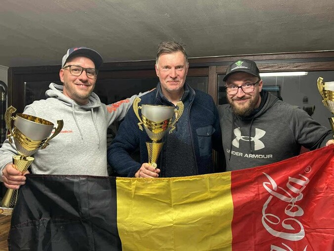 Marc Rooms uit Dendermonde kroont zich tot Belgisch kampioen streetfishing.