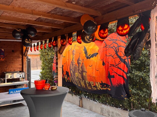 Halloween in Stripfigurenwijk in Temse.
