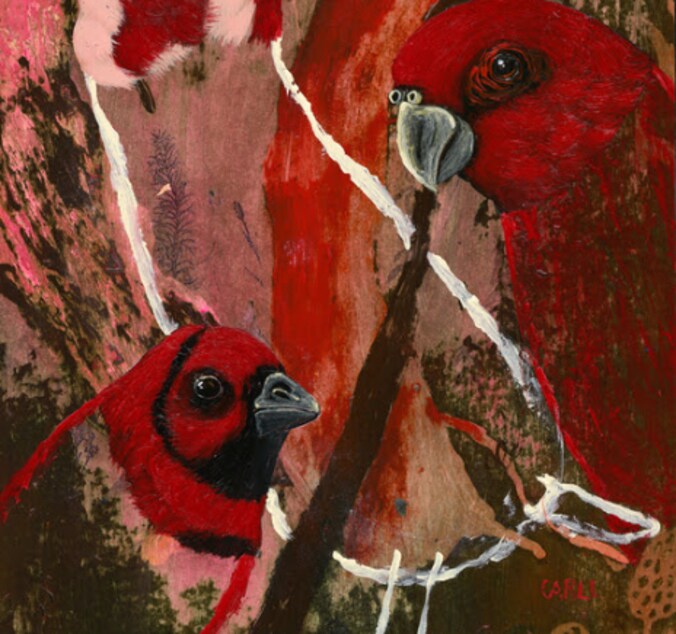 Kunstenaars gaan met elkaar in dialoog in expo ‘Verbeelding verweven’ van 22 november tot 28 december in De Pinte.