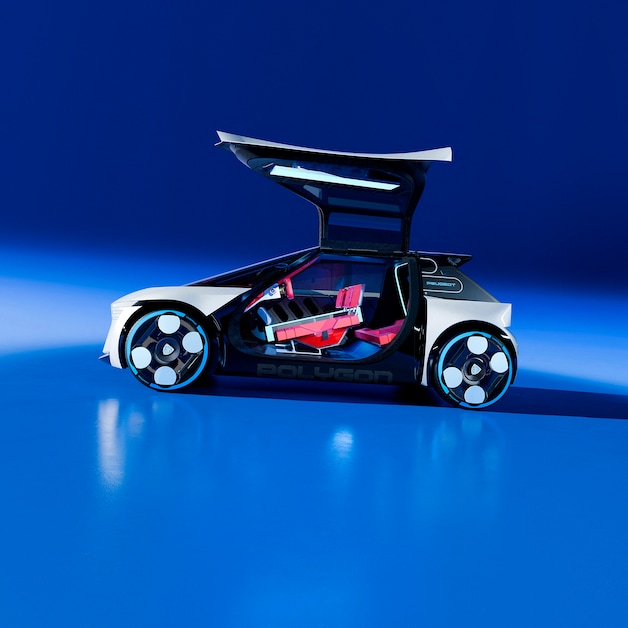 Peugeots conceptmodel Polygon.
