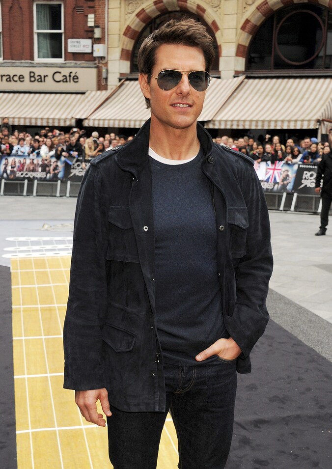 De 50-jarige acteur Tom Cruise.