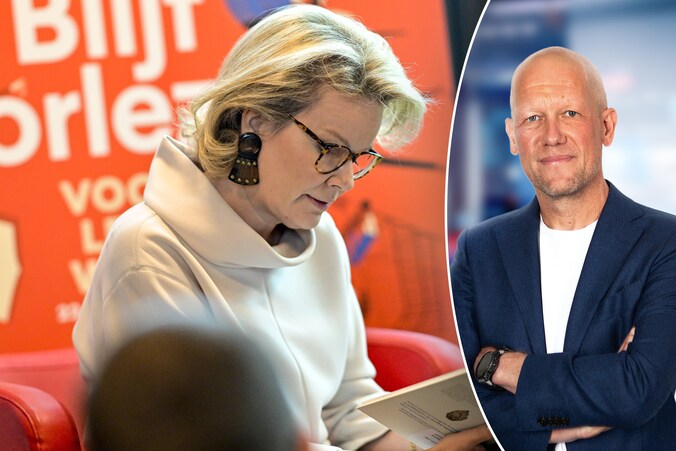 Koningin Mathilde las vrijdag voor in de Antwerpse Permeke bibliotheek: het startschot van de voorleesweek