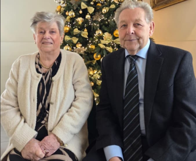 André en Denise uit Deinze zijn 60 jaar getrouwd.