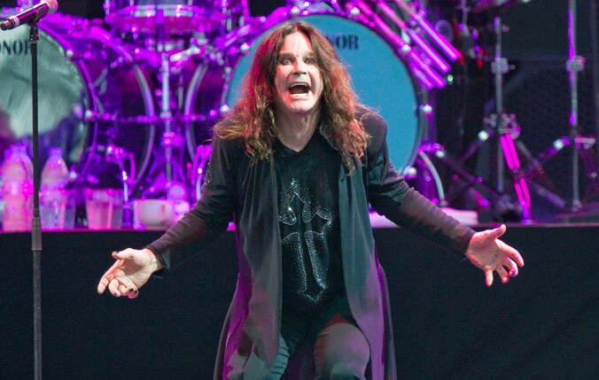 Ozzy Osbourne, frontman van Black Sabbath.