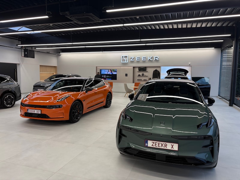 Chinees automerk Zeekr heeft eerste showroom in Vlaanderen