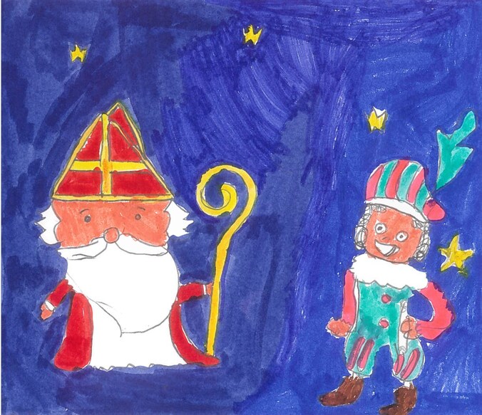 De inzending van Babette (8) uit Knokke-Heist.