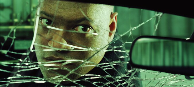 Laurence Fishburne als Morpheus in 'The Matrix Reloaded' 