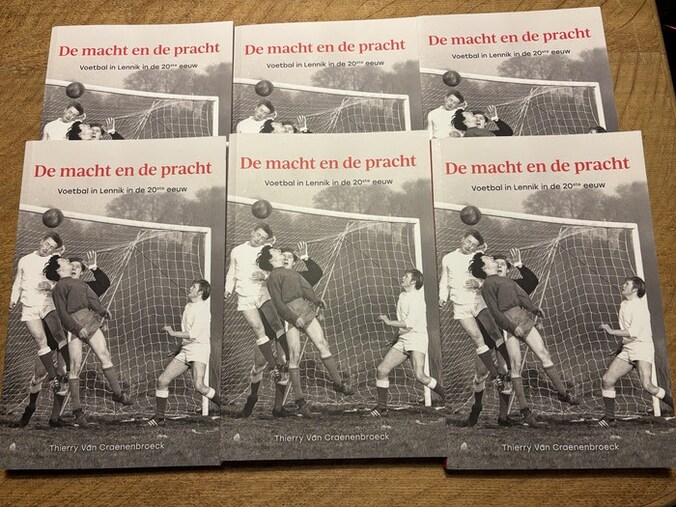 Het nieuwe boek over de lokale voetbalgeschiedenis in Lennik.