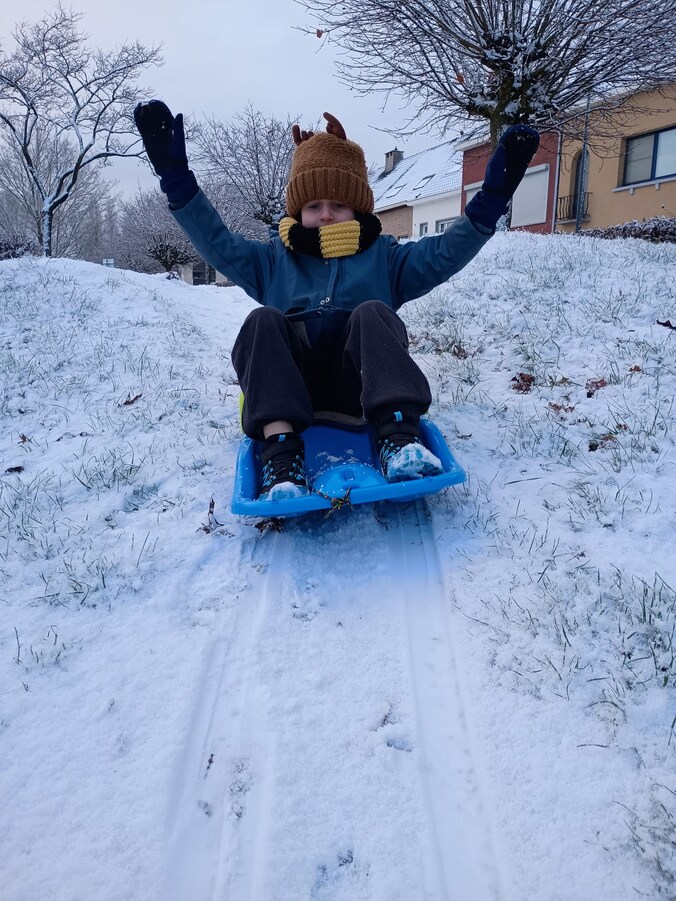 Lier wordt wakker onder laagje sneeuw