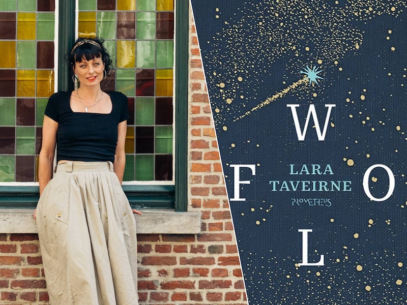 Schrijfster Lara Taveirne geeft voordracht in bibliotheek De Haan