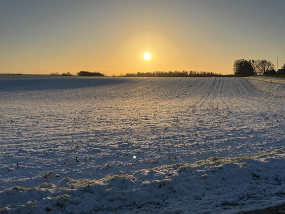 Een stralende ochtend in Huldenberg
