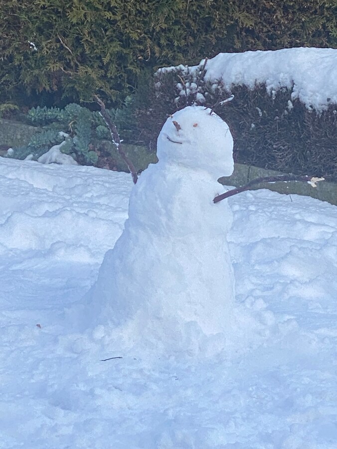 De sneeuwpop in Peer