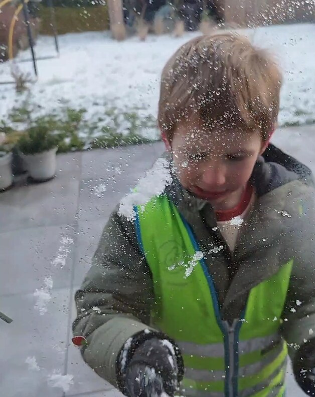 Dolle pret voor de 5-jarige Axl uit Lier.