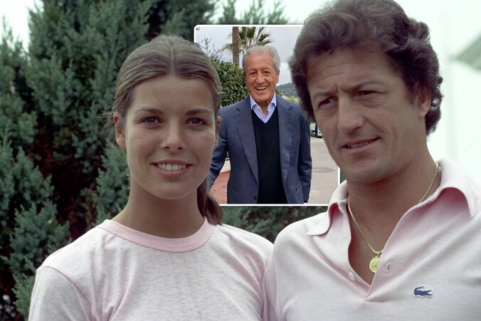 Prinses Caroline met haar eerste echtgenoot, Philippe Junot. De man is op 85-jarige leeftijd overleden. 