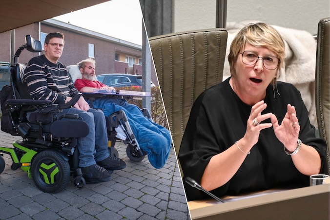 Bewoners van Zelfstandig Wonen in Mechelen / Caroline Gennez