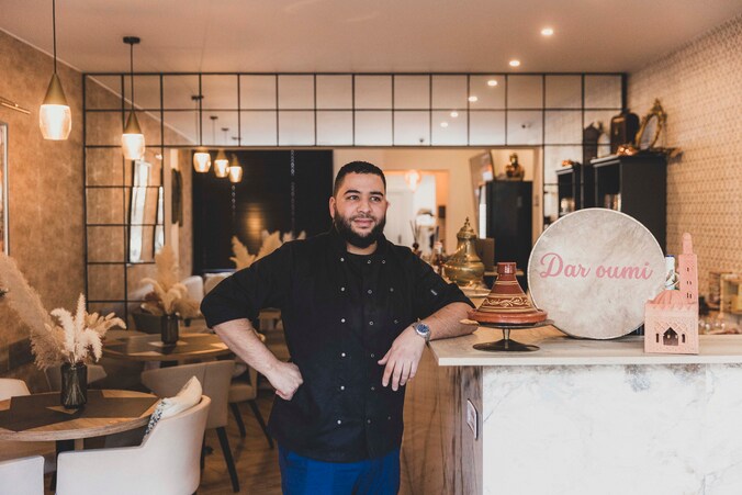 Omar van Dar Oumi in Maasmechelen. 