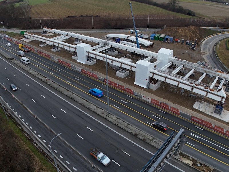 Oprit E40 in Sterrebeek sluit vanavond al om 18 uur voor plaatsing boogbrug in Bertem