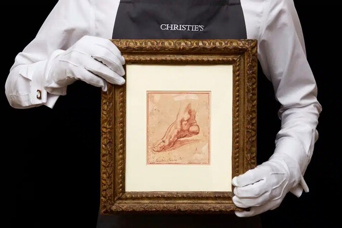 De schets van Michelangelo.