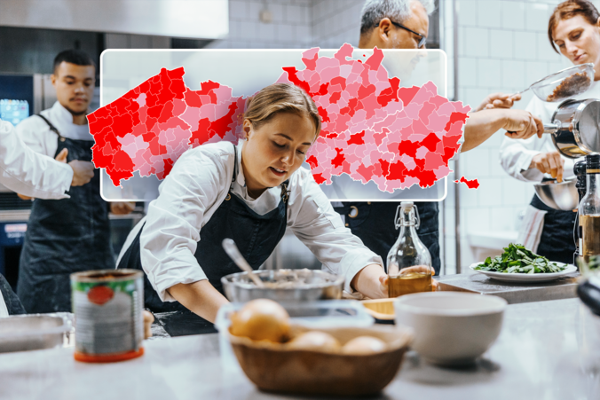 Horeca-consulent Gino Vermeulen geeft tekst en uitleg bij de Statbel-cijfers van het aantal restaurants in Vlaanderen.