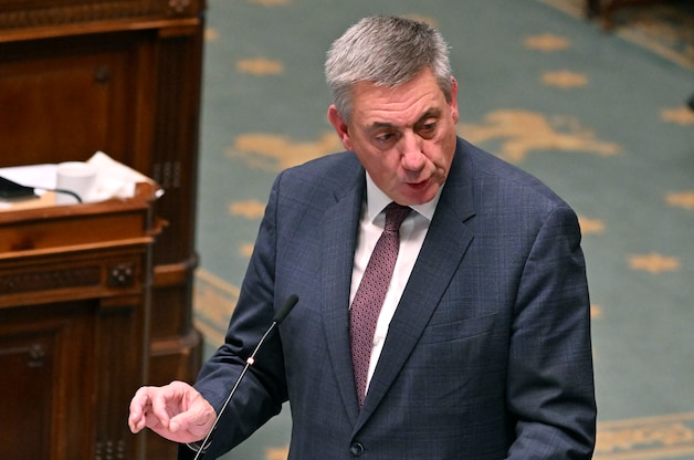 Minister van Pensioenen Jan Jambon (N-VA).
