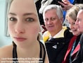 Bezoek koning Filip en koningin Mathilde aan Winterspelen bezorgt kunstschaatsster Nina Pinzarrone stress: “Snel mijn kamer opruimen”