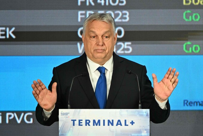 De Hongaarse premier Viktor Orbán