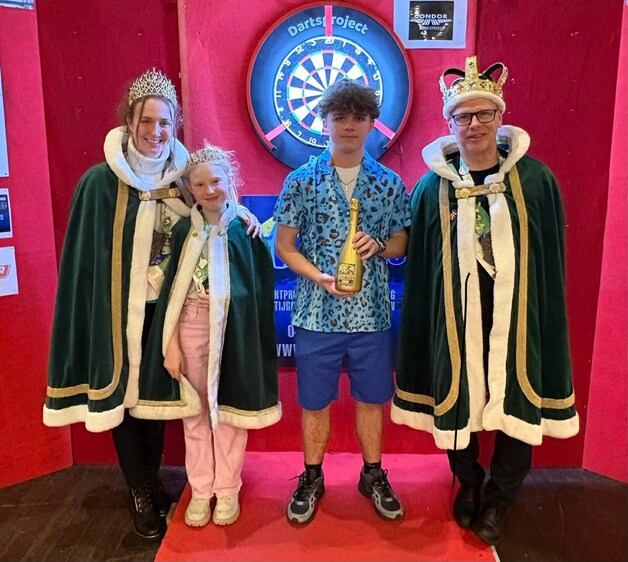 Liam Desmet werd Bommeldarts Koning
