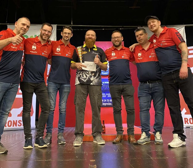 Het brons was voor James Van De Walle.
