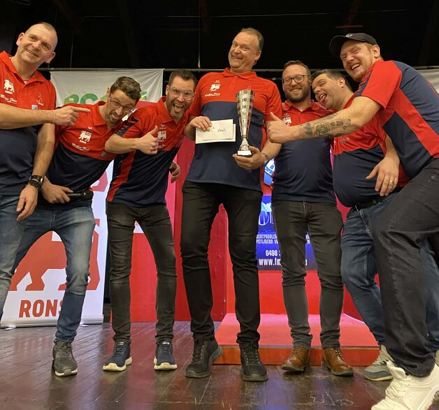 Een tweede plaats is ondankbaar? Niet voor Louis Van Geldorp, hij was precies toch niet zo ongelukkig met een zilveren trofee.