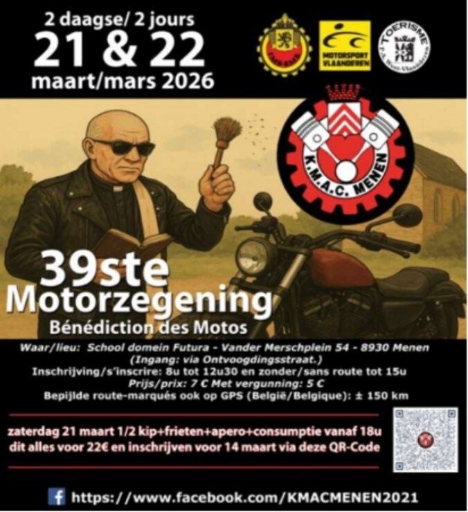 De affiche van de 39ste Motozegening