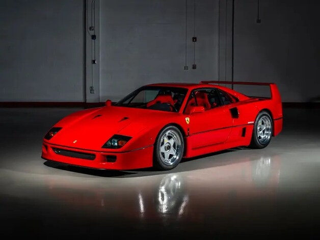De kans bestaat dat de nieuwe eigenaar van deze Ferrari F40 de auto direct moet inleveren.