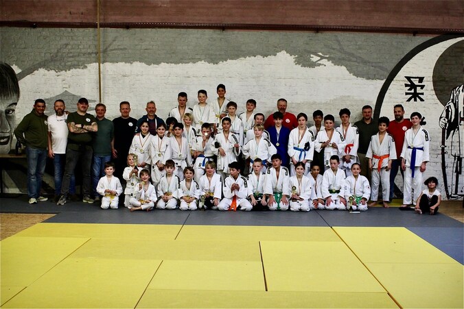 De judoclub Samoerai Ronse speelde afgelopen weekend hun clubkampioenschap.