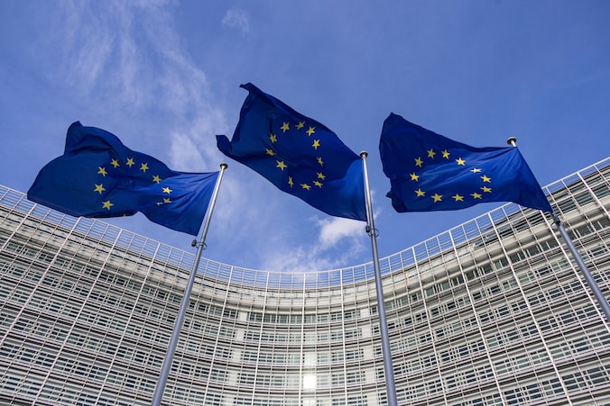 Het hoofdkwartier van de Europese Commissie in Brussel.