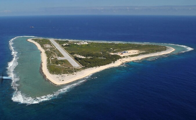 Het eiland Minami Torishima ligt op 2.000 kilometer van Tokio.