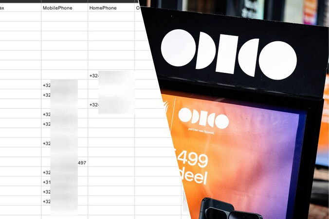 Gelekte Belgische data van Odido wordt al te koop aangeboden via gespecialiseerde kanalen op Telegram. Onze redactie kon verifiëren dat de gegevens echt zijn.