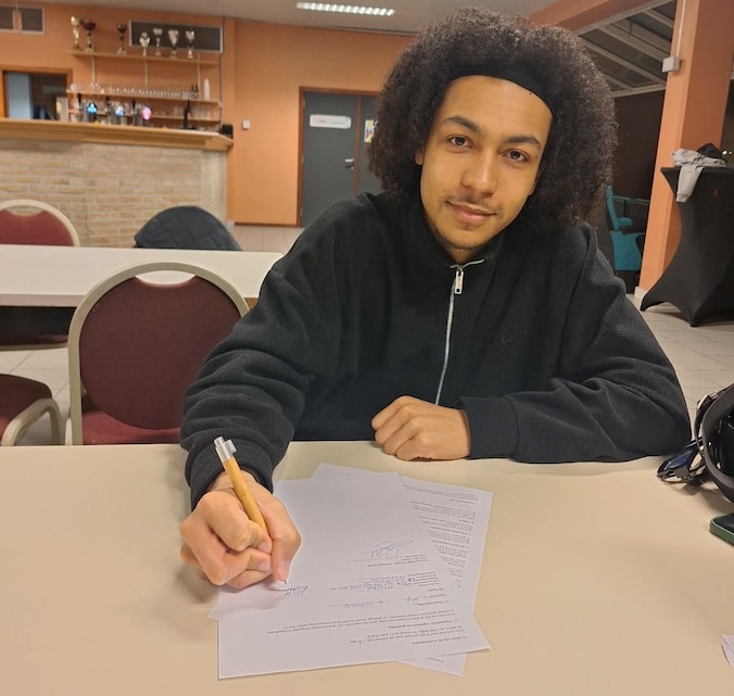 Koffi tekende een contract bij KSK Vlaamse Ardennen.