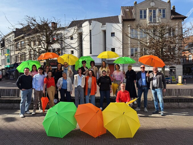 Lentehappening in Zottegem.