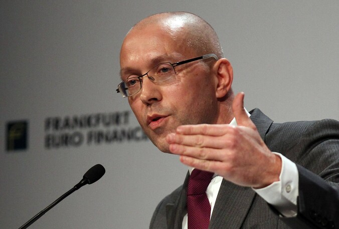 Bestuurder Jörg Asmussen van de Europese Centrale Bank.