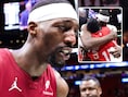 Tranen van geluk in de armen van zijn moeder: emotionele Bam Adebayo pakt uit met 83 (!) punten en gaat zo iconen als Kobe Bryant voorbij