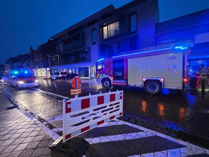 De brandweer had alles snel onder controle. 