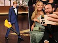 Links: Conan O’Brien. Rechts: Kate Hudson en haar verloofde.