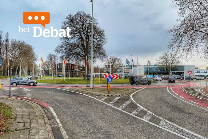 De Europarotonde in Oostkamp wordt heringericht.