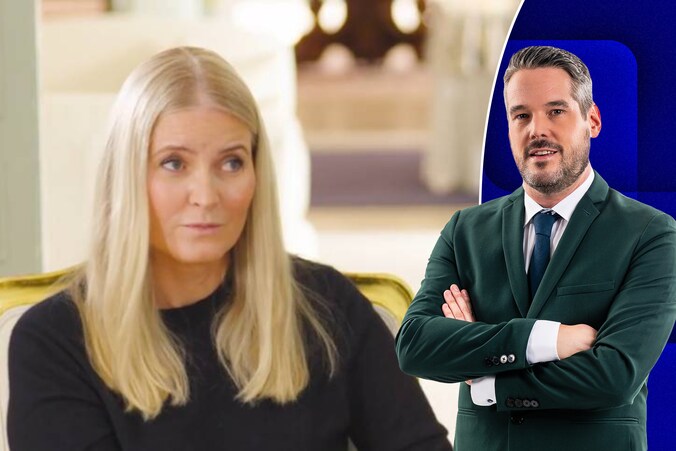 Kroonprinses Mette-Marit (links) gaf een interview over haar banden met Jeffrey Epstein op de Noorse openbare omroep NRK. 