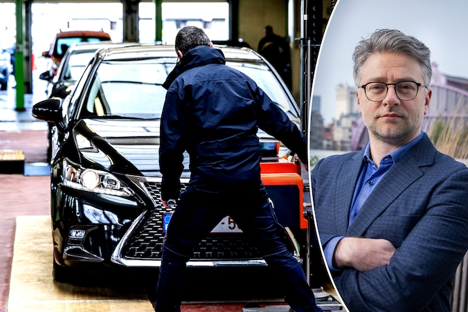 HLN-mobiliteitsexpert Brecht Vanhalewyn ziet dat er door de nieuwe regels 500 keurmeesters overbodig worden.